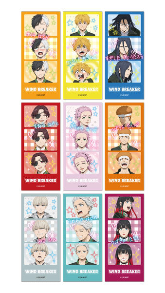 WIND BREAKER - Heisei Print Sticker Style Clear Card Collection