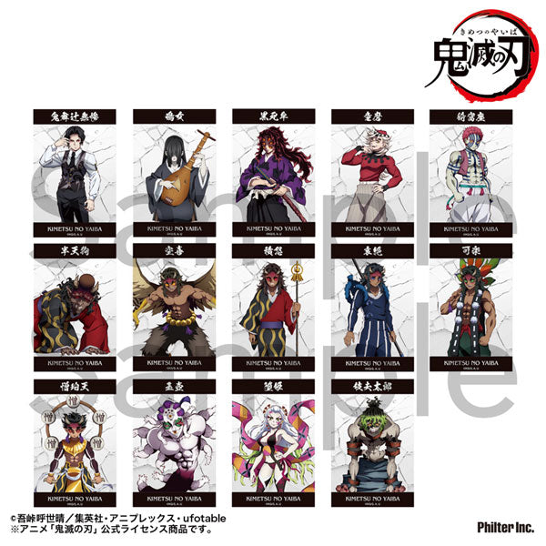 Demon Slayer: Kimetsu no Yaiba - Trading Mini Bromide (Glossy Card) Demons