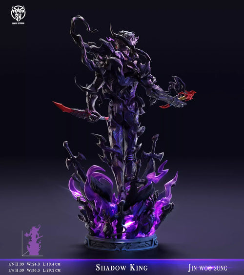 [Pre-order] 1/6 Scale Shadow King Jin Woo Sung - Solo Leveling (Mask Studio)