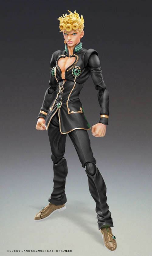 Giorno Giovanna Ver. BLACK - Jojo’s Bizarre Adventure Medicos Super Action Statue Figure