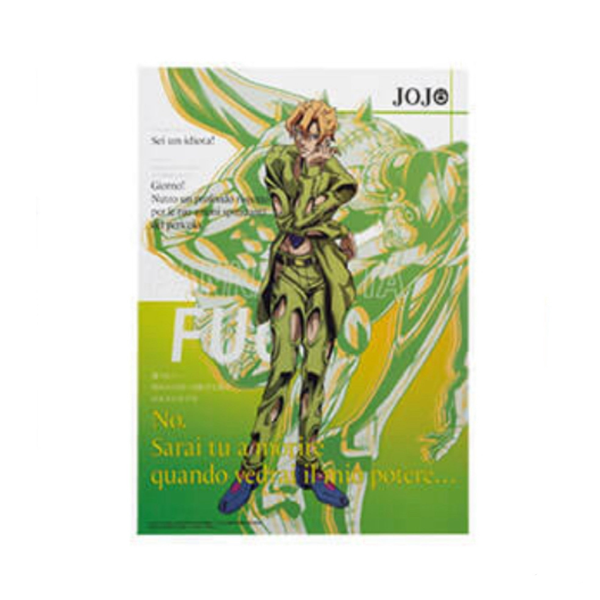 Jojo‘s Bizarre Adventure: Golden Wind Clear Poster [LOT L] Ichiban Kuji