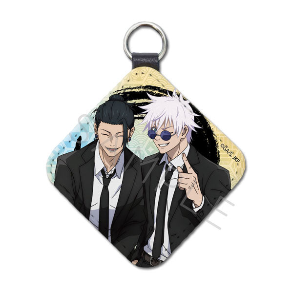 Gojo & Geto Suit Ver. - Jujutsu Kaisen Hidden Inventory Leather Charm Keychain