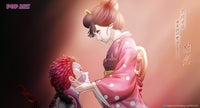 [Pre-order] 1/6 Scale Akaza and Koyuki - Demon Slayer (POP.ART Studio)