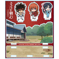 [Pre-order] Kenshin & Kaoru & Sanosuke - Rurouni Kenshin -Meiji Swordsman Romantic Story- Acrylic Diorama