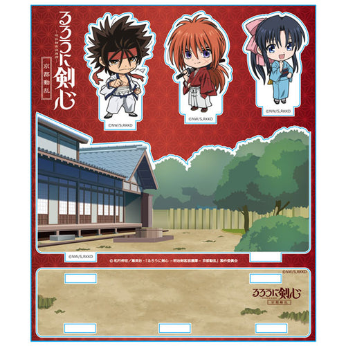 [Pre-order] Kenshin & Kaoru & Sanosuke - Rurouni Kenshin -Meiji Swordsman Romantic Story- Acrylic Diorama