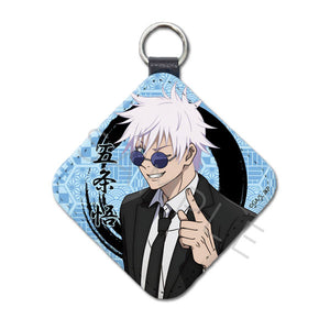 Satoru Gojo Suit Ver. - Jujutsu Kaisen Hidden Inventory Leather Charm Keychain