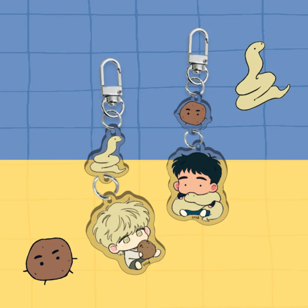 The Sacared Serpent's Seducation - Acrylic Keychain Set