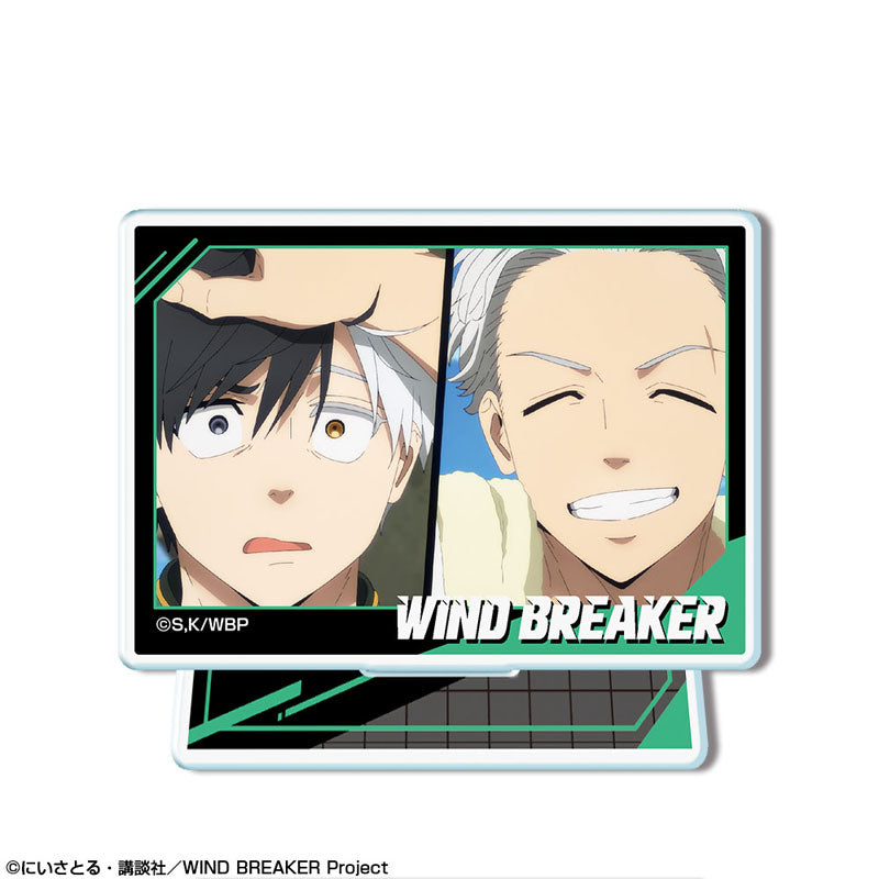 Haruka Sakura & Hajime Umemiya - WIND BREAKER Mini Acrylic Stand