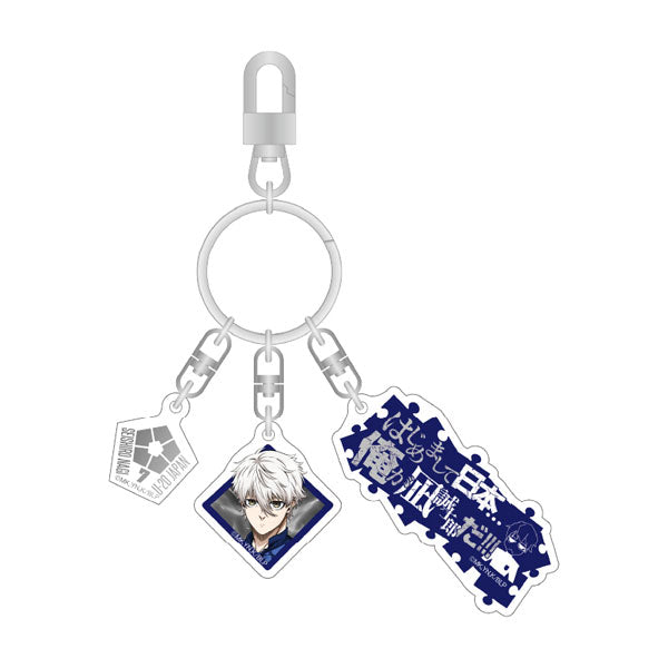 [Pre-order] Blue Lock - 3-part Acrylic Keychain