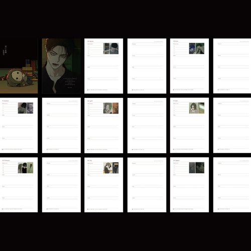 [Pre-Order] Tears on a Withered Flower - 2026 Planner / Diary