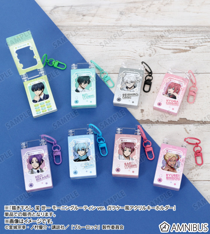[Pre-order] Blue Lock - Morning Routine ver. Flip-style Acrylic Keychain (Available Until: 10.06.2026)
