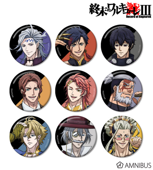 [Pre-order] Record of Ragnarok - Trading Can Badge BLIND PACK (Available Until: 01.07.2026)