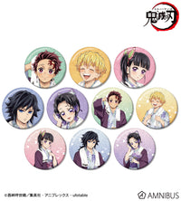 Demon Slayer - Onsen Yukata ver. Trading Glitter Can Badges BLIND PACK