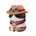 Load image into Gallery viewer, Portgas D. Ace - ONE PIECE: The Big NYAN PIECE series MEGA CAT PROJECT
