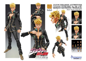 Giorno Giovanna Ver. BLACK || Medicos Super Action Statue Figure