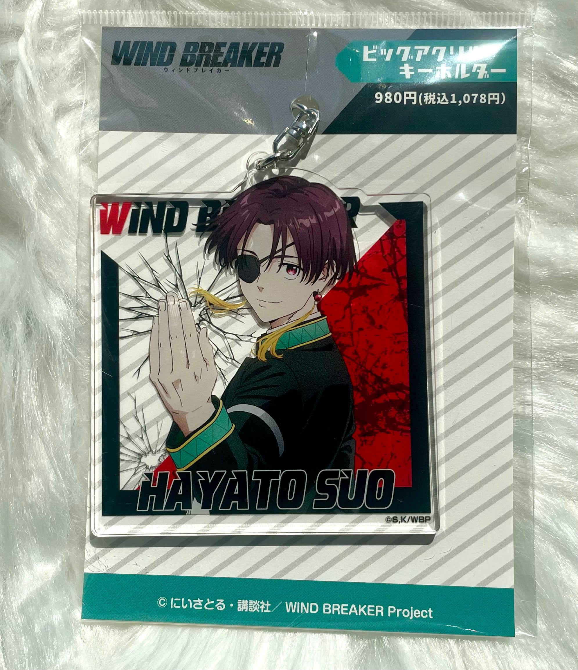 Hayato Suo - WIND BREAKER Big Acrylic Keychain