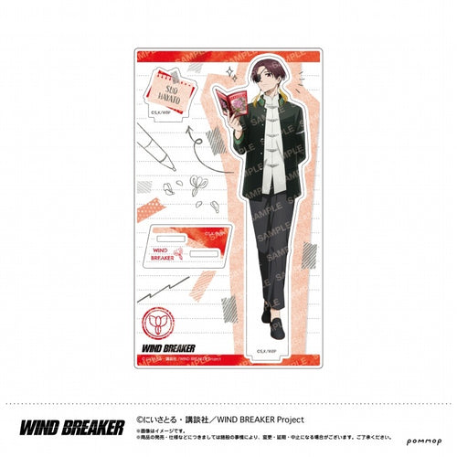 Hayato Suo - WIND BREAKER Acrylic Stand -Study Session on the Rooftop-