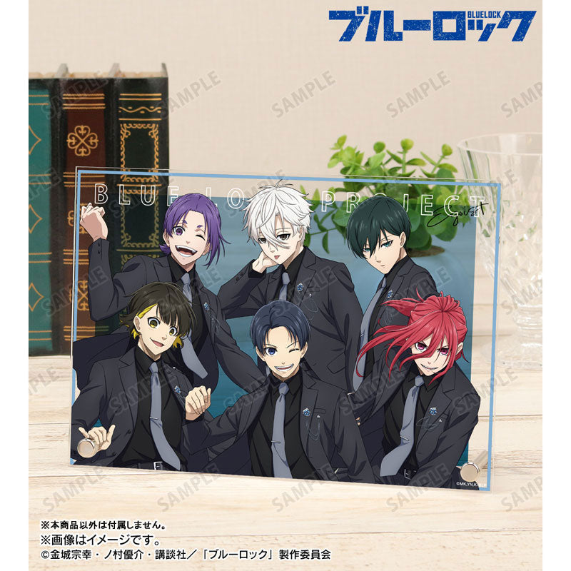 Blue Lock Group Suit Model ver. A5 Acrylic Panel