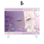 Load image into Gallery viewer, The Magical Girl and the Evil Lieutenant Used to Be Archenemies - Trading Mini Canvas Art
