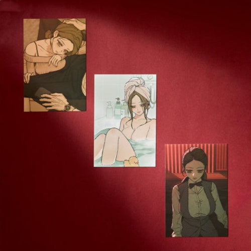 [Pre-Order] Tears on a Withered Flower - 19+ Illustration Postcard Book