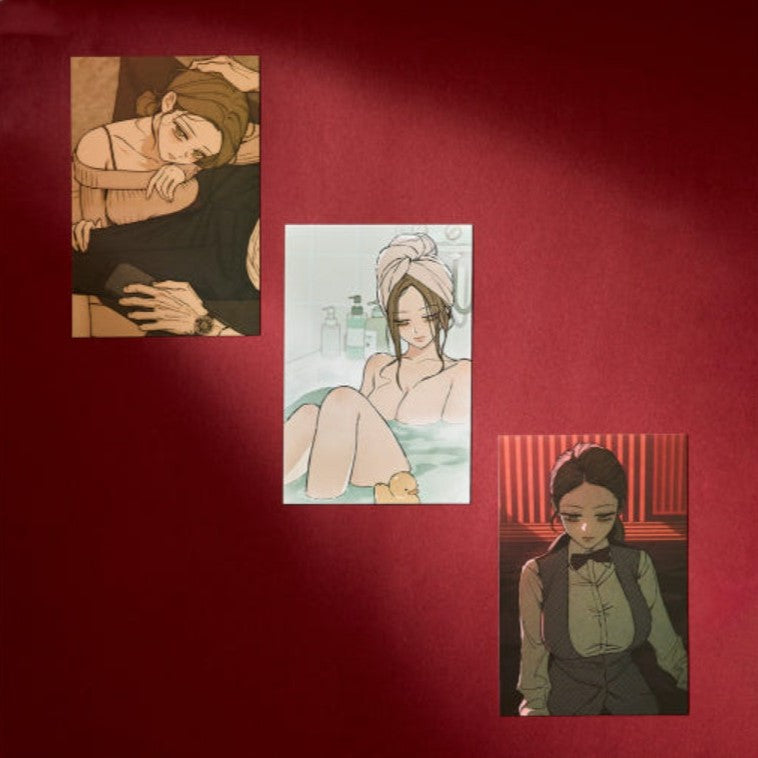 [Pre-Order] Tears on a Withered Flower - 19+ Illustration Postcard Book