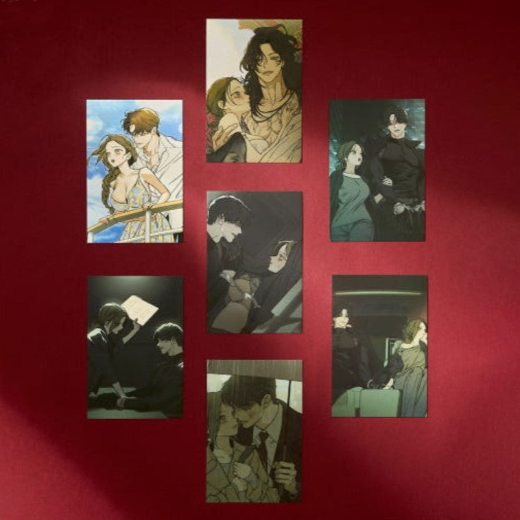 [Pre-Order] Tears on a Withered Flower - 19+ Illustration Postcard Book