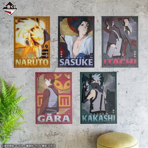 Naruto Shippuden ICHIBAN KUJI [LOT G] Clear Poster