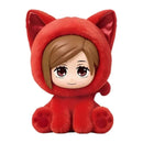 Jujutsu Kaisen - Sitting Cat Party Serie Plush Keychains BLIND BOX