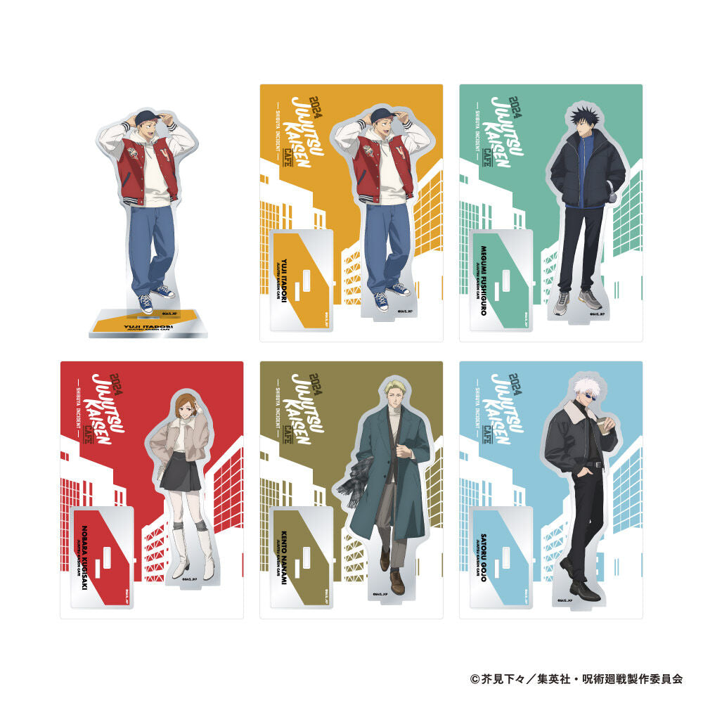 ~Exclusive~ [Pre-order] Gojo Satoru - Jujutsu Kaisen Shibuya Incident Cafe 2024 Acrylic Stand
