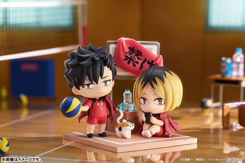 [Pre-Order] Tetsuro Kuroo & Kenma Kozume - Qset+ Haikyuu!! Complete Figure