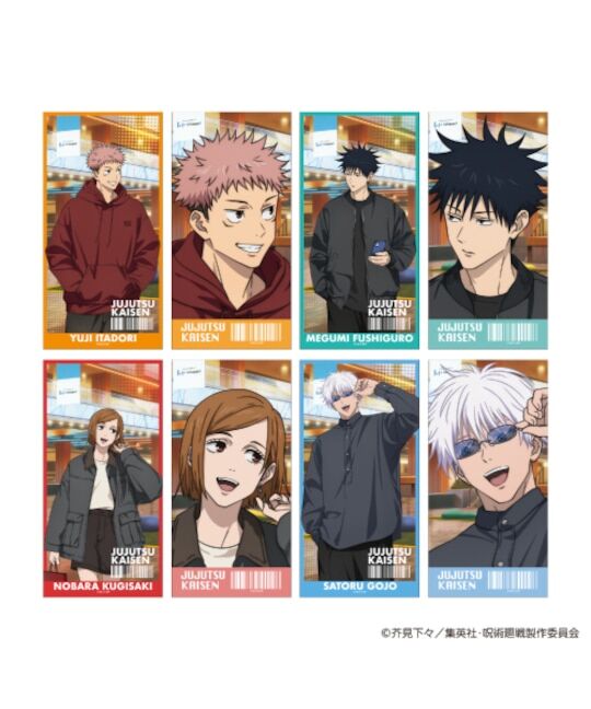 ~Exclusive~ Jujutsu Kaisen &mall Lazona Kawasaki Collaboration Clear Card
