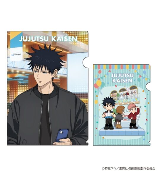 ~Exclusive~ Jujutsu Kaisen &mall Lazona Kawasaki Collaboration Clear File Set