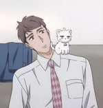 Load image into Gallery viewer, Kentarou Momose - My New Boss Is Goofy Acrylic Stand Kimono

