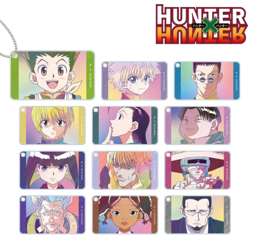 Hunter x Hunter Ani-Art Clear Label Square Acryl Keychain