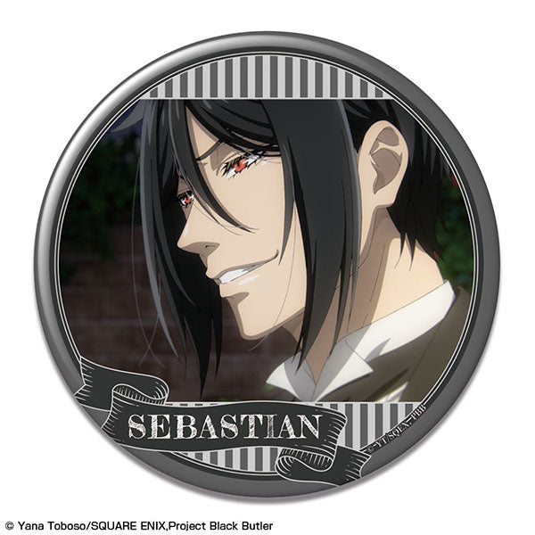 Sebastian Michaelis - Black Butler: Public School Arc Tin Badge