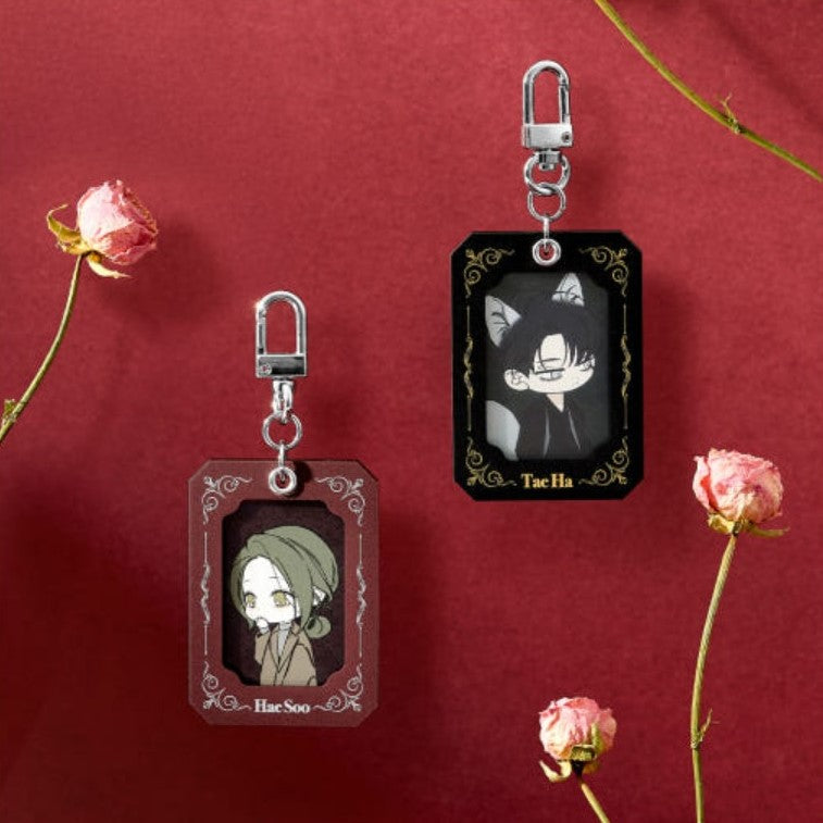 [Pre-Order] Tears on a Withered Flower - SD Acrylic ID Photo Keychains