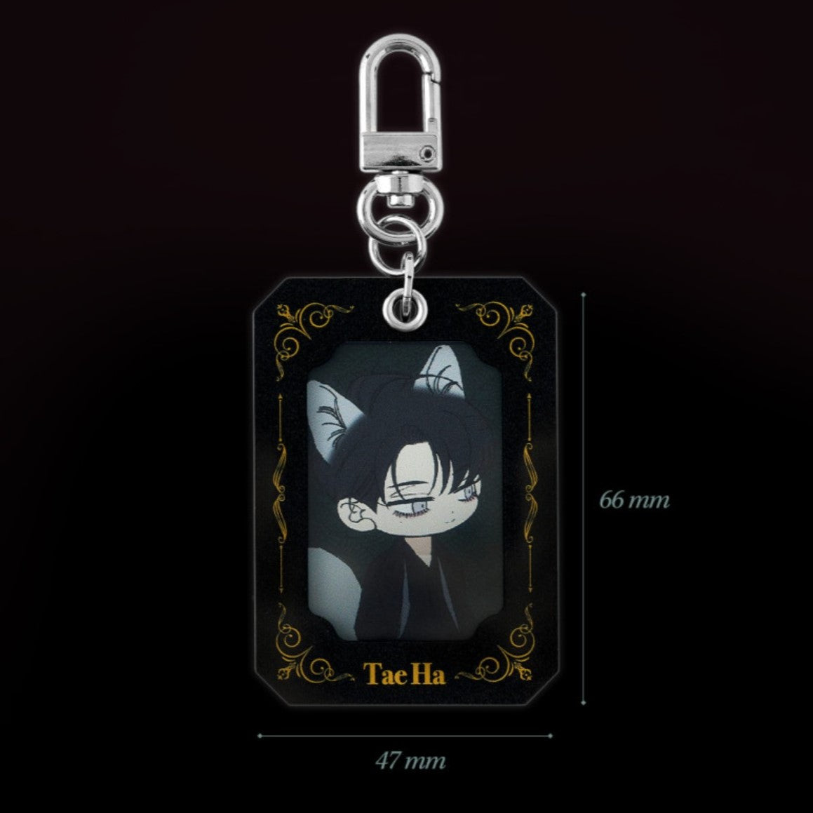 [Pre-Order] Tears on a Withered Flower - SD Acrylic ID Photo Keychains