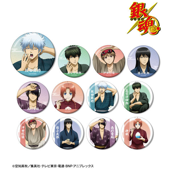 [Pre-Order] Gintama Start of the Day ver. Trading Tin Badge