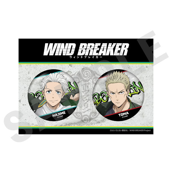 [Pre-order] WIND BREAKER Tin Badge Sets