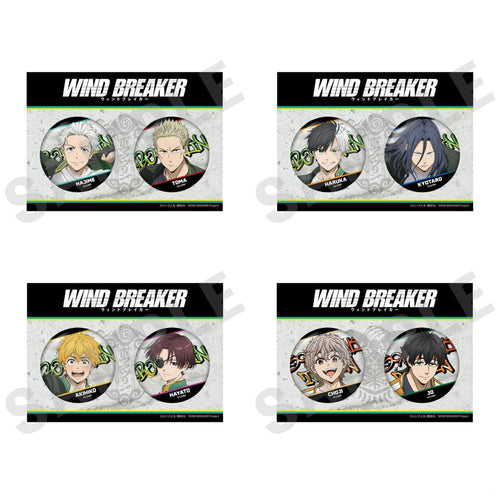 [Pre-order] WIND BREAKER Tin Badge Sets