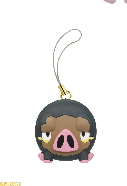 Pokemon Petanko Mascot Typ Normal Capsule Keychain