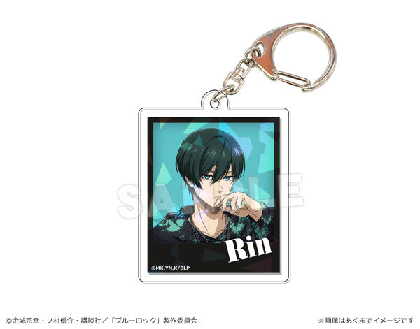 Rin Itoshi - Blue Lock Hologram Acrylic Keychain