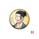 Load image into Gallery viewer, Jujutsu Kaisen Glitter Tin Badge Collection
