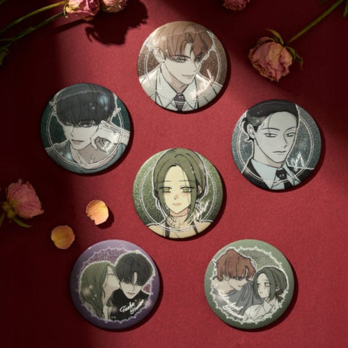 Tears on a Withered Flower - Random Button Badges