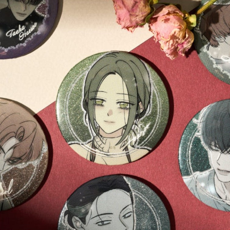 [Pre-Order] Tears on a Withered Flower - Random Button Badges