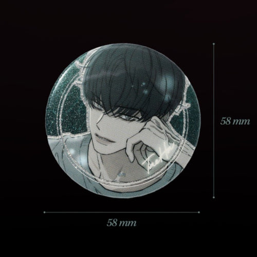 Tears on a Withered Flower - Random Button Badges