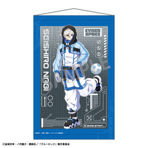 [Pre-order] Blue Lock - Cyberpunk Revival New Illustration B2 Wall Scroll