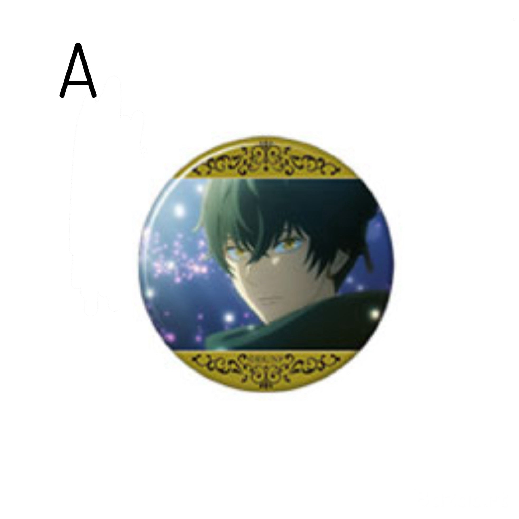 Azure - Nina the Starry Bride Scene Photo Trading Tin Badge