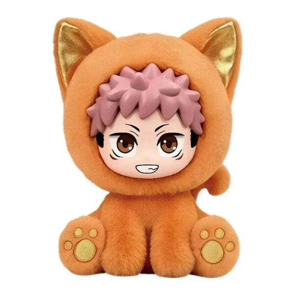 Jujutsu Kaisen - Sitting Cat Party Serie Plush Keychains BLIND BOX