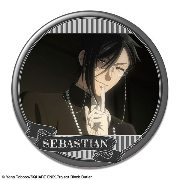 [Pre-Order] Sebastian Michaelis - Black Butler: Public School Arc Tin Badge